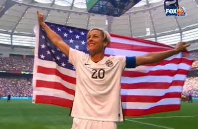Abby Wambach flag