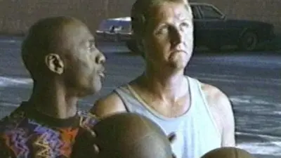 Larry Bird Michael Jordan