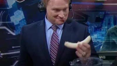 Jon Gruden banana