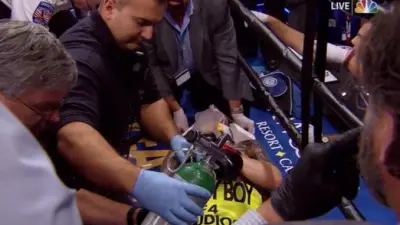 Michael Zerafa stretcher