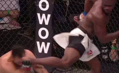 Uriah Hall knockout