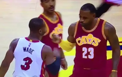 LeBron James Dwyane Wade
