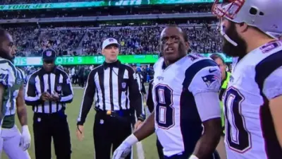 Matthew Slater coin toss