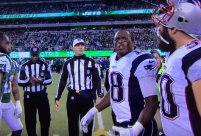 Matthew Slater coin toss