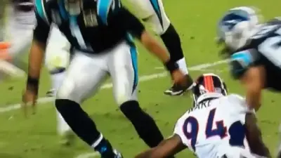 Cam Newton fumble