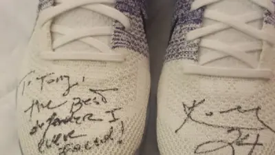 Tony Allen Kobe Bryant shoes