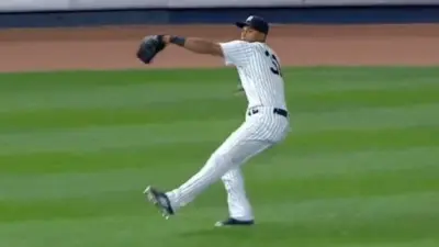 Aaron Hicks throw