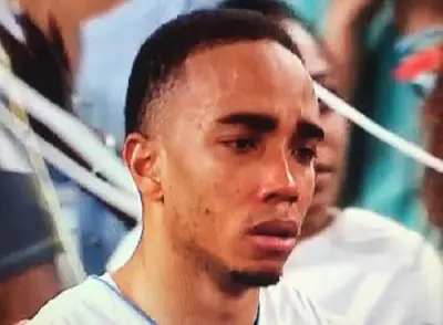 Brice Johnson crying