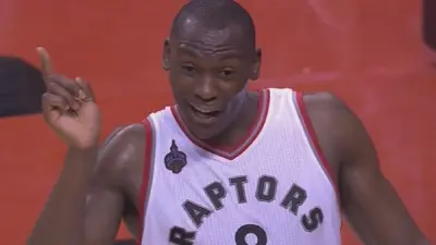 Bismack Biyombo finger wag
