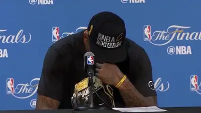 JR Smith emotional
