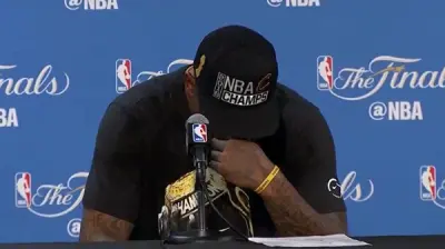 JR Smith emotional