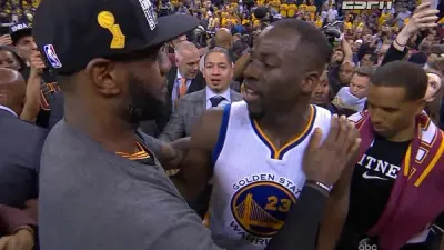 LeBron James Draymond Green