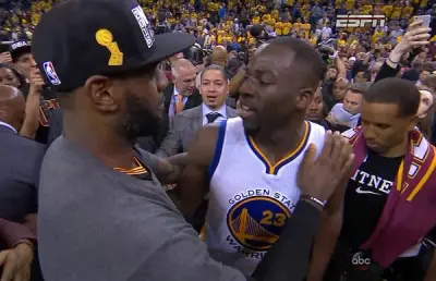 LeBron James Draymond Green