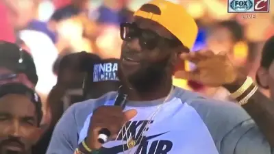 LeBron James parade