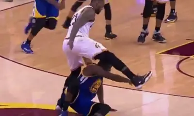LeBron James stepover