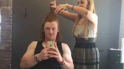 Clint Frazier haircut