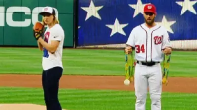 Katie Ledecky Bryce Harper