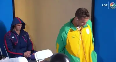 Michael Phelps gameface
