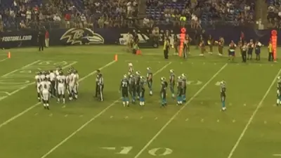 Ravens Panthers watch Phelps