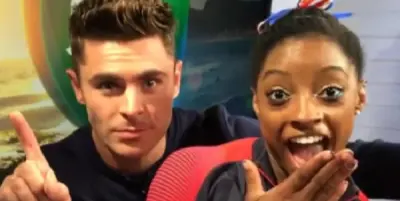 Simone Biles Zac Efron