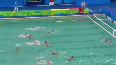 water polo Olympics green