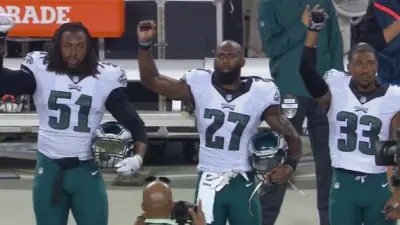 Malcolm Jenkins Eagles fist