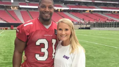David Johnson wife Meghan Brock