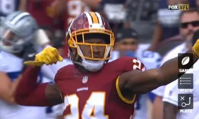 Josh Norman bow and arrow