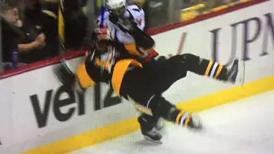 Justin Williams Evgeni Malkin takedown