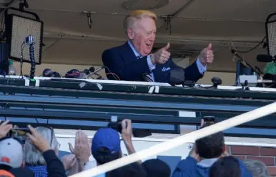 Vin Scully pressbox