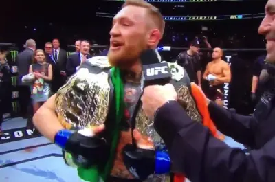 Conor McGregor belts