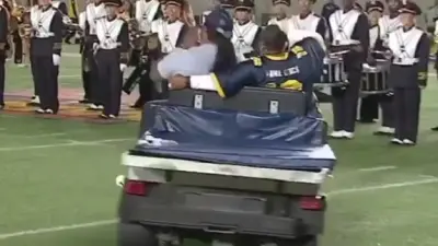 Marshawn Lynch golf cart