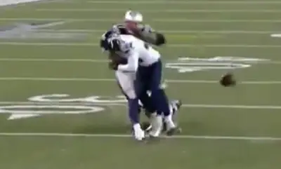 Rob Gronkowski hit