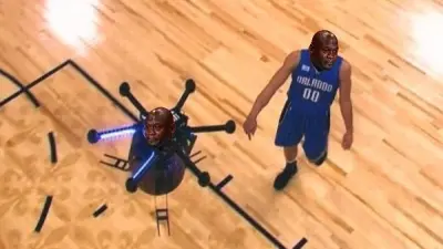 Dunk contest Jordan face