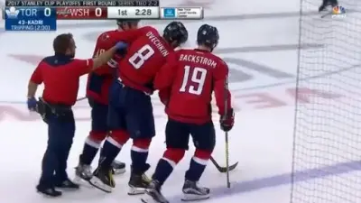 Alex Ovechkin hit