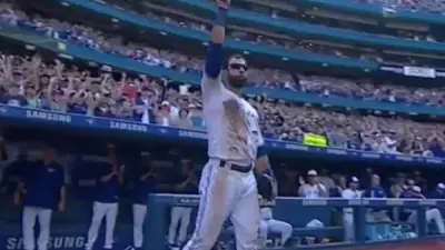 Jose Bautista curtain call