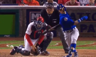 Javy Baez catcher