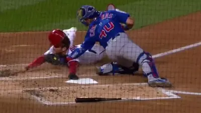 Trea Turner out