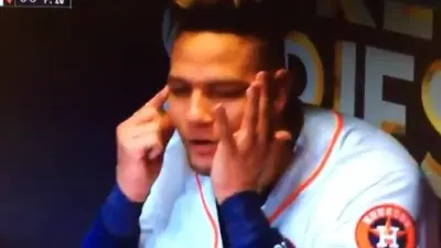 Yuli Gurriel eye gesture