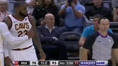 LeBron James ejection