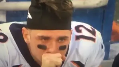 Paxton Lynch crying