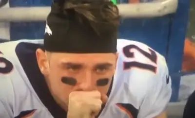 Paxton Lynch crying