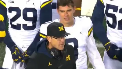 Quinn Nordin Jim Harbaugh