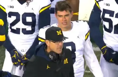 Quinn Nordin Jim Harbaugh
