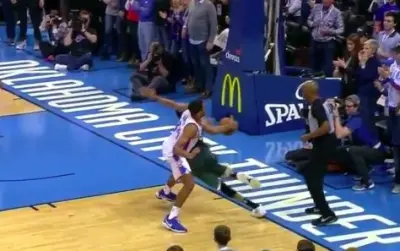 Giannis Antetokounmpo baseline