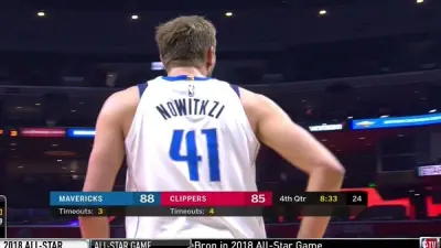 Dirk Nowitzki jersey misspelled