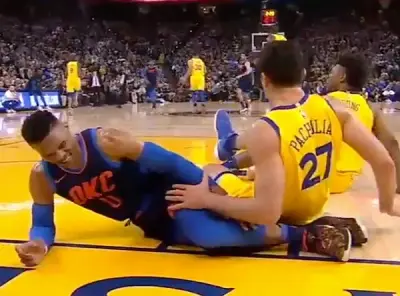 Zaza Pachulia Russell Westbrook
