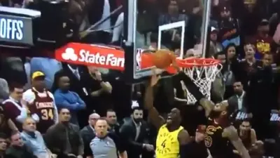 LeBron James Victor Oladipo