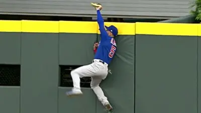Albert Almora catch