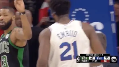 Marcus Morris Joel Embiid